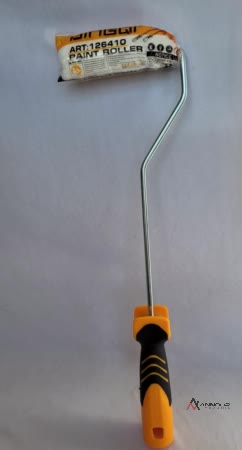 <span style='position: fixed;top: 500px;left: calc( 550px + (100vw - 600px)/2);'></span>
<table width='100%' border='0'>
  <tr>
    <td style='padding: 5px;width: 70%;background-color:#ec0d0d;vertical-align: middle;font-size:35px;height: 102px;border-radius: 20px;'>Dingqi Paint Roller ART:123410</td>
    <td class='watch' align='center' style='position: fixed; background-image:url(assets/price.png);background-size: cover;
    font-size: 45px;
    top: 645px;
    left: calc( 460px + (100vw - 600px)/2);
    width: 245px;
    height: 200px;
    text-align: -webkit-center;
    vertical-align: middle;'><div style='padding-top: 90px;transform: rotate(7deg);'><span>30.00  R</span></div></td>    
  </tr>
</table>